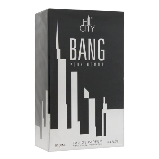 Hil City Bang Pour Homme, Eau De Parfum, Fragrance For Men, 100ml